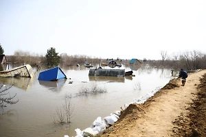 Уровень воды в Кургане стабилизировался и пошёл на спад