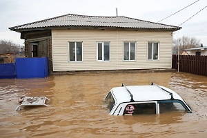 В Оренбургской области паводковыми водами отрезаны 153 населённых пункта