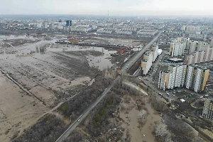 Мэр Оренбурга заявил, что ситуация с паводком остаётся критической, уровень воды будет расти