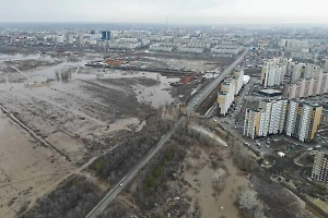 Осталось 58 см: Уровень реки Урал в Оренбурге стремительно приближается к опасному