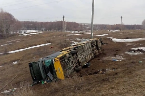 Число пострадавших в ДТП с автобусом под Самарой выросло до 26