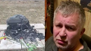 Спаливший стихийный мемориал жертвам теракта в "Крокусе" неадекват объяснился, но стало только хуже