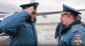 Глава МЧС России оценил ситуацию с паводком в Курганской области с вертолёта