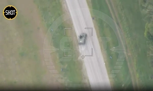 Русские с дрона сняли "самоликвидацию" бойцов ВСУ на "Хамви" при побеге из Волчанска
