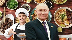 Чумизу, тюрбо и пампердю: Чем ещё кормили Владимира Путина в разных странах