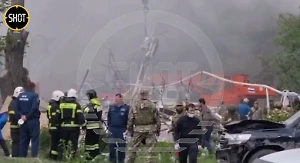 Под завалами многоэтажки в Белгороде начался пожар