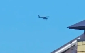 Над Татарстаном сняли переделанный в дрон украинский самолёт перед падением