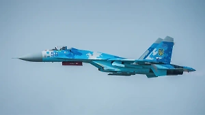 Украинский сверхзвуковой истребитель Су-27 не вернулся с боевого вылета