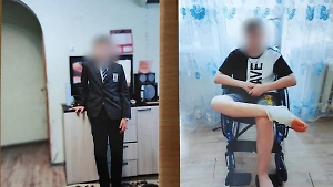 В Башкирии школьник из-за занозы в ноге оказался в инвалидной коляске