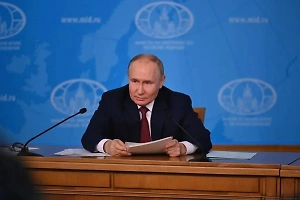 Путин призвал отменить западные санкции для урегулирования конфликта на Украине