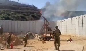 Израиль применил средневековую катапульту для обстрела Ливана