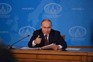 Путин заявил, что уверен в победе России