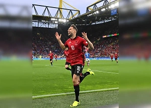 Албанец Байрами забил самый быстрый гол в истории чемпионатов Европы