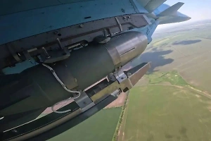 Российская авиация уничтожила опорный пункт ВСУ авиабомбами ФАБ-500