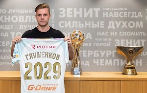 Лучший ассистент минувшего сезона РПЛ Глушенков стал игроком "Зенита"
