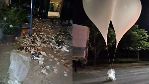 В Южной Корее решили приостановить соглашение с КНДР из-за шаров с мусором и навозом