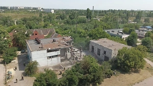 В Волгограде на насосной станции взорвался газ и обрушились несущие конструкции