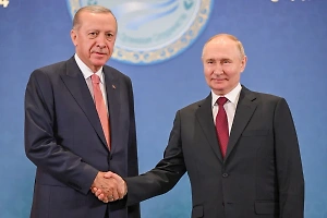 Эрдоган: Путин рассматривает возможность встречи по Сирии в Турции
