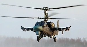 В МО показали работу Ка-52, ударившего по скоплению ВСУ под Курском