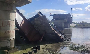 ВСУ уничтожили мост в Курской области, где от удара "Точкой У" погибли волонтёры ОНФ