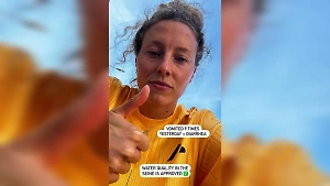 Заплыв в Сене обернулся для немецкой пловчихи серьёзным недугом