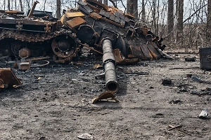 Смертельная засада: Появилось эпичное видео разгрома колонны ВСУ из танков и БМП под Курском