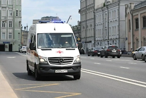 Автобус рейса Анапа — Москва протаранил машины в пробке на ЦКАД