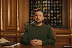 Зеленский в новогоднем обращении поставил украинцев перед выбором