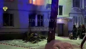 Жертвами пожара в московской квартире оказались отец и трое детей