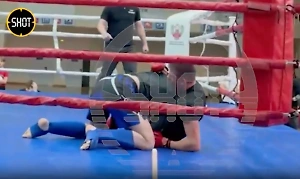 Появилось видео смертельного поединка 18-летнего бойца ММА на турнире в Кирове