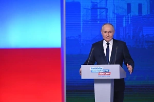 Машков передал Путину удостоверение кандидата в президенты