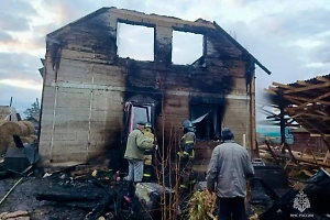 На Алтае глава семьи вытащил из огня жену и дочку, но погиб сам, пытаясь спасти сына