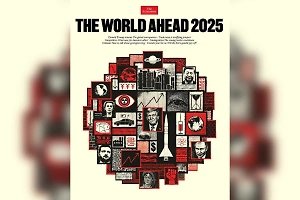 Путин, Трамп, Сатурн и стены... The Economist выкатил обложку-ребус на 2025 год