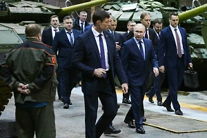 Путин посетил новый цех Уралвагонзавода