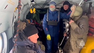 Все 82 рыбака спасли на Сахалине с оторвавшейся льдины