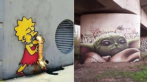 10 таких удивительных граффити с разных уголков земли, увидев которые точно возьмётесь за фломастер