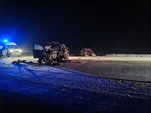 Под Красноярском 16-летний водитель на Toyota устроил жёсткое ДТП и разбился насмерть