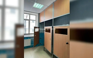 Студентки колледжа на Урале пожаловались на "окна" в дверях туалетных кабинок