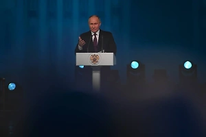 Песков: Путину доложили о первых результатах выборов
