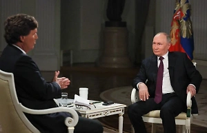 Интервью Путина Карлсону сочли символом открытости России к равноправному диалогу