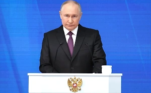 Путин набирает 87,33% на выборах президента по итогам обработки 99% бюллетеней