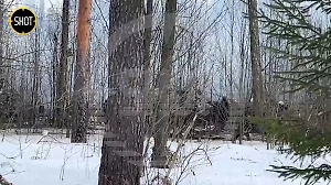 Момент крушения Ил-76 в Ивановской области попал на видео