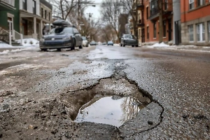 Гололедица и ямы: Почти половина аварий в России сопровождаются плохими дорогами
