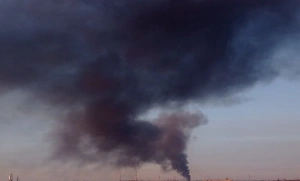 На Рязанском нефтезаводе начался пожар из-за атаки БПЛА, есть пострадавшие