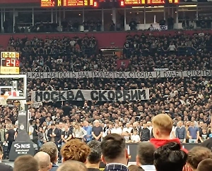 Матч баскетбольной Евролиги начался с минуты молчания по жертвам теракта в "Крокусе"