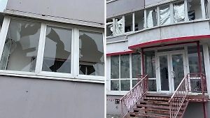 Стёкла выбиты в домах и машинах: Гладков показал последствия обстрела Белгорода со стороны ВСУ 