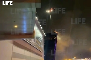 МЧС сообщило о локализации пожара в подмосковном "Крокус сити холле" 