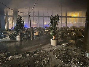 Почерневшие полы и выгоревшие стены: Опубликованы жуткие фото из "Крокуса" после теракта