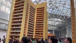 На фестивале молодёжи в "Сириусе" открыли библиотеку невероятных масштабов