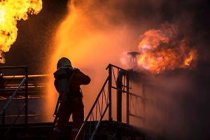 Пожар произошёл на территории Сызранского НПЗ